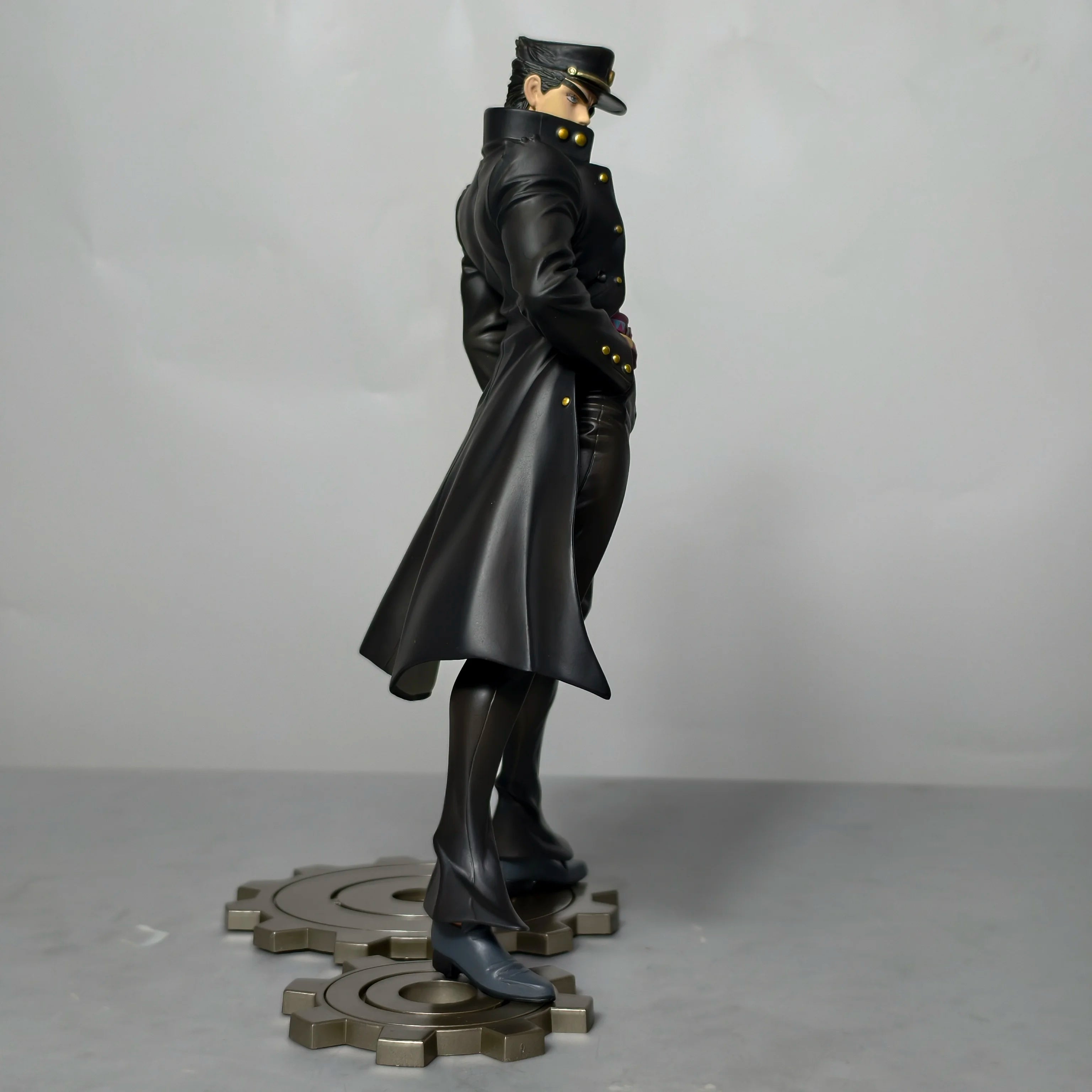 25cm 9.8 inch Anime Jotaro Kujo Figures Pvc Statue Desktop Ornamen Collection Statue Model Decoration Room Desk Toys Gifts