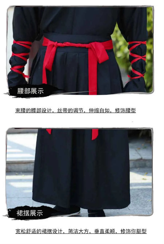 Japanese Vintage Kimono Samurai Cosplay Clothing Woman Man Chiinese Hanfu Crane Embroidery Cardigan Yukata Full Sleeve Retro