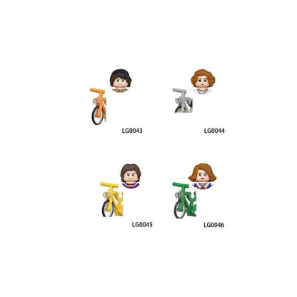 LG1006 FL1005 LG1007 Stranger Building Blocks Assemble Things Bricks Mini Action Toy Figures Movies Dolls Gifts For Children Kid