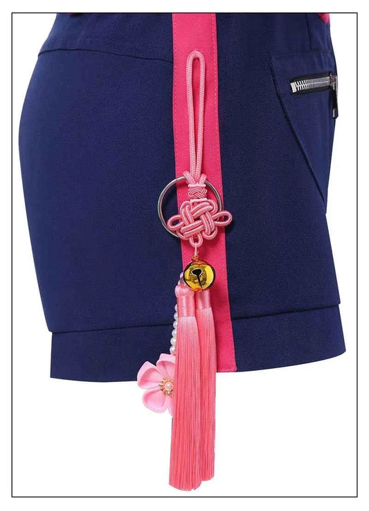 KPop Rumi Cosplay Costume Wig Women Girls Halloween Carnival Comic-con Party Role Playing Outfits