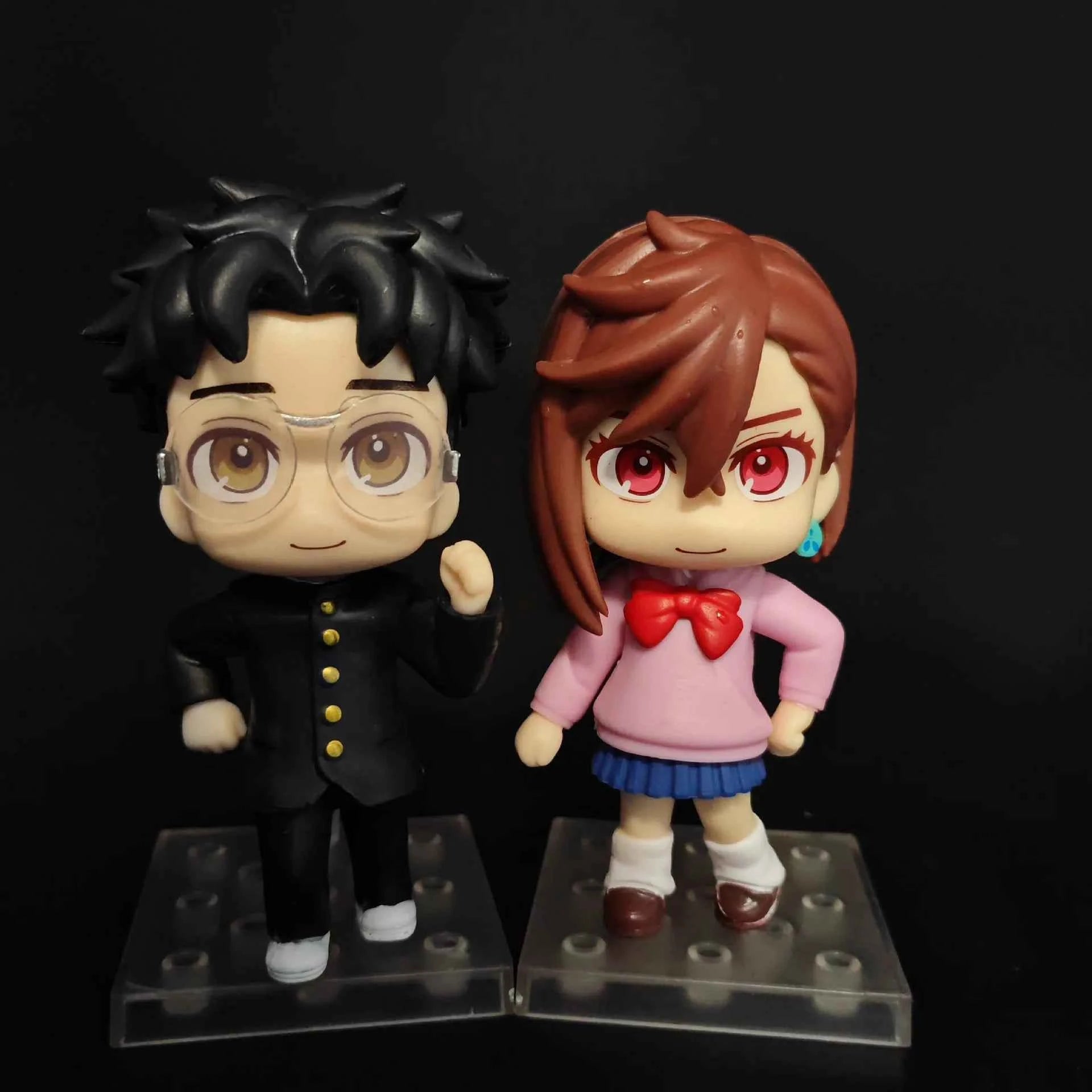 Dandadan Ken Takakura Anime Figure Okarun Action Figure Takakura Ken/Ayase Momo Figurine Collectible Model Doll Toys Gifts
