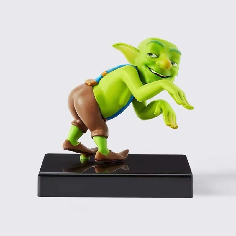 【In Stock】100% Original Supercell Coc Dancing Goblins Collector's Edition Models Anime Figurine Original Box Action Figure Toys SS69