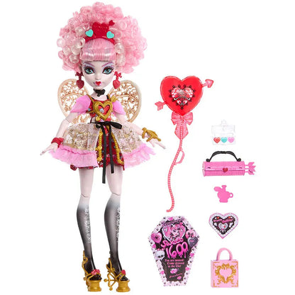 New Genuine Limited Edition Barbie Dolls Monster High Prom Dress Barbie Fashion Doll Collector'S Edition Model Girls Gift Toys SS69 68.69 Cupid Asteria