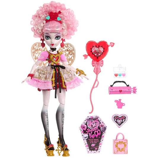 New Genuine Limited Edition Barbie Dolls Monster High Prom Dress Barbie Fashion Doll Collector'S Edition Model Girls Gift Toys SS69 68.69 Cupid Asteria