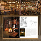 JIANKEXING Vintage Industrial Wood & Metal Wall Sconce