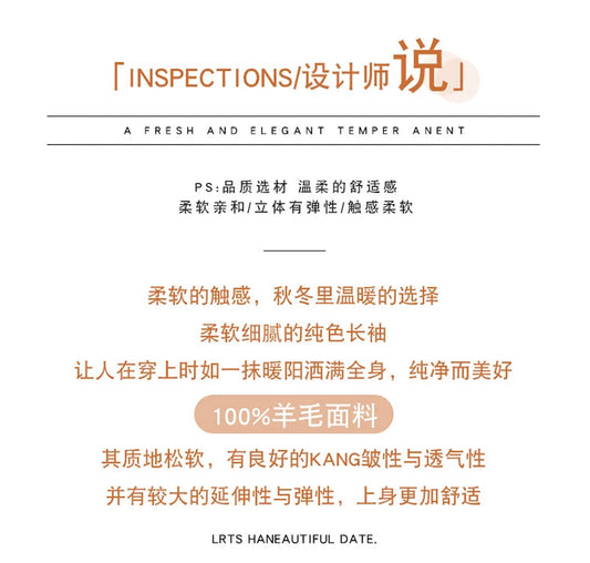 Autumn And Winter Cashmere Sweater Women's Crew Neck Pullover Casual Knitted Top Women's Short Undercoat Fashion 18 Colors SS69