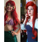 HAIRJOY LoL Seraphine Cosplay Wig KDA Cosplays Curly Pink Purple Green Wigs Heat Resistant Synthetic Hair