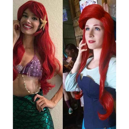 HAIRJOY LoL Seraphine Cosplay Wig KDA Cosplays Curly Pink Purple Green Wigs Heat Resistant Synthetic Hair