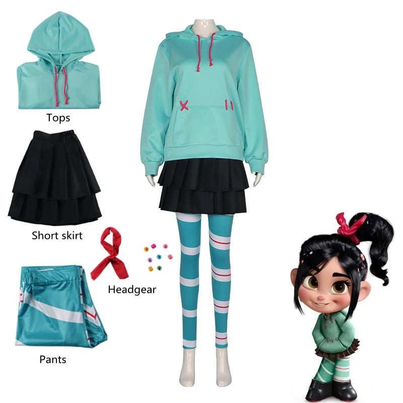 Anime Vanellope Von Schweetz Cosplay