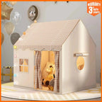 Kid Toys Tent Princess Castle Play House Cubby Children Small House Folding indoor Play tent Baby Tent Solid Frame No Light Ball
