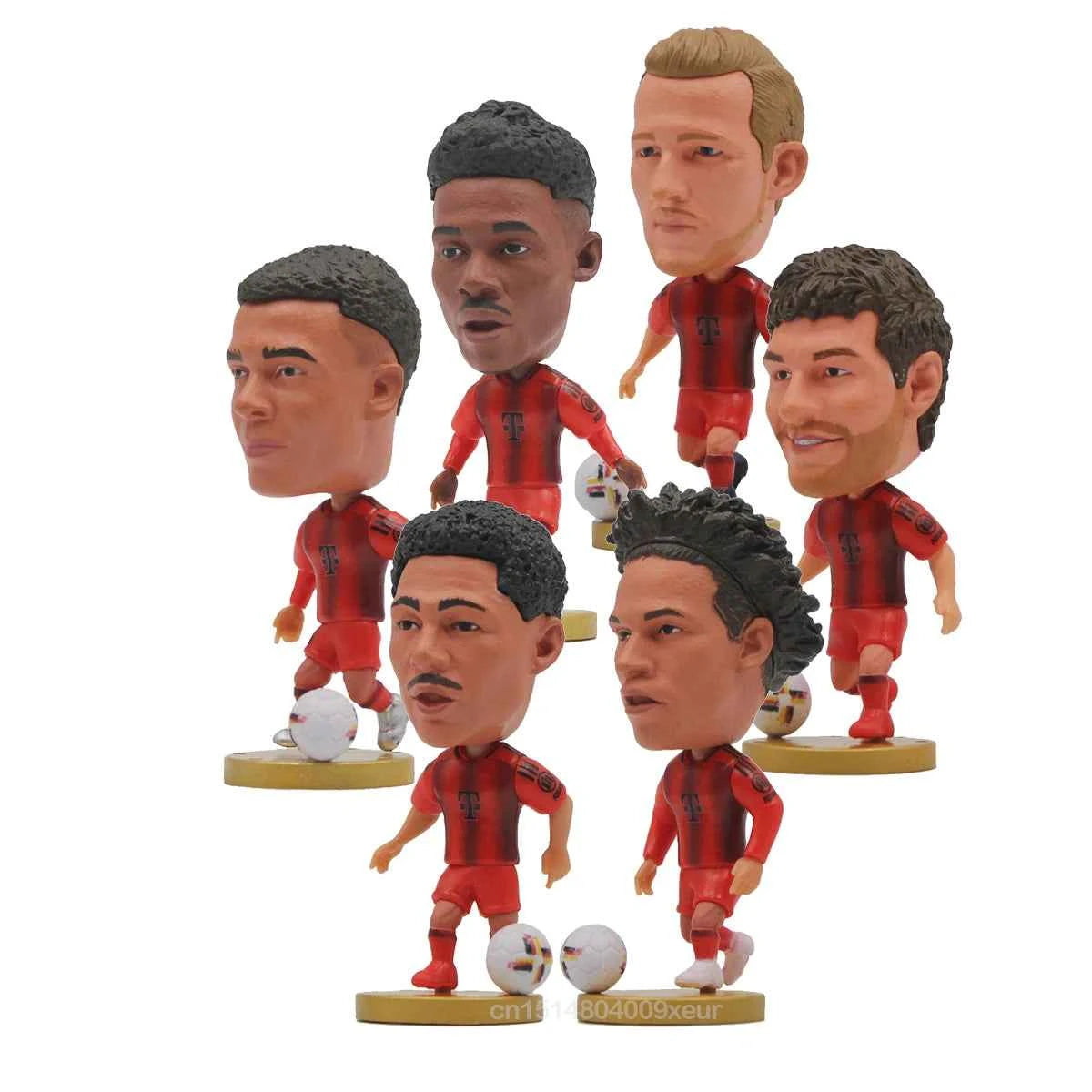 6.5cm HAALAND MODRIC RONALDO YAMAL 2.5in Team Activity Doll Toy Figurine