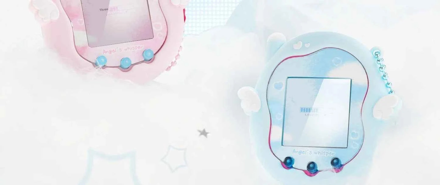 New Tamagotchi Uni Protective Cover Silicone Case Pet Toy Soft And Creative Angel Cartoon Design Cute With Sticker Gift Stock
