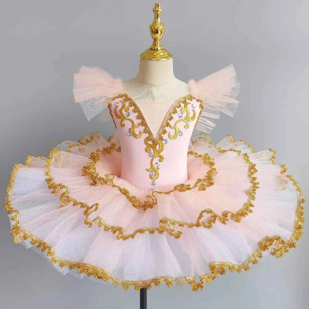 Dance Wear Summer Children Clothing Princess Performance Fairy Tutu Kids Clothes Ballet Leotards for Girls Dress Stage Costumes