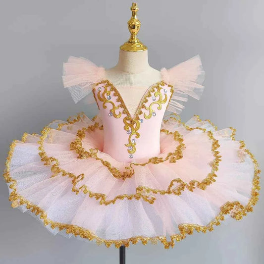 Dance Wear Summer Children Clothing Princess Performance Fairy Tutu Kids Clothes Ballet Leotards for Girls Dress Stage Costumes