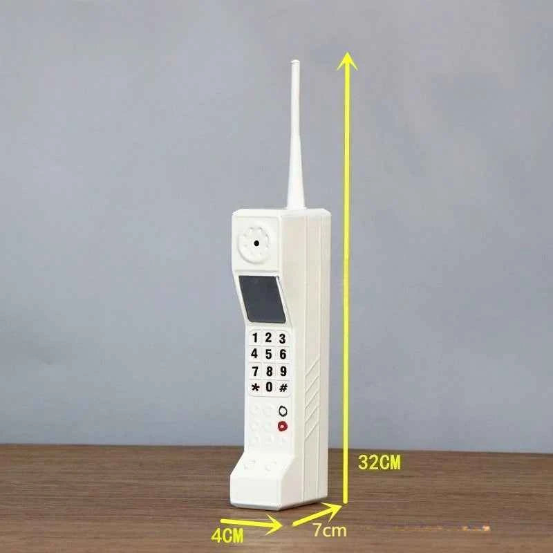 Creative Retro Simulation Mobile Phone Model Telephone Model Desktop Decoration Ornament Nostalgic Mobile Phone Era Props Gifts