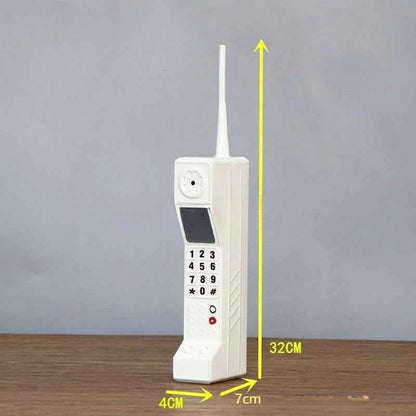Creative Retro Simulation Mobile Phone Model Telephone Model Desktop Decoration Ornament Nostalgic Mobile Phone Era Props Gifts