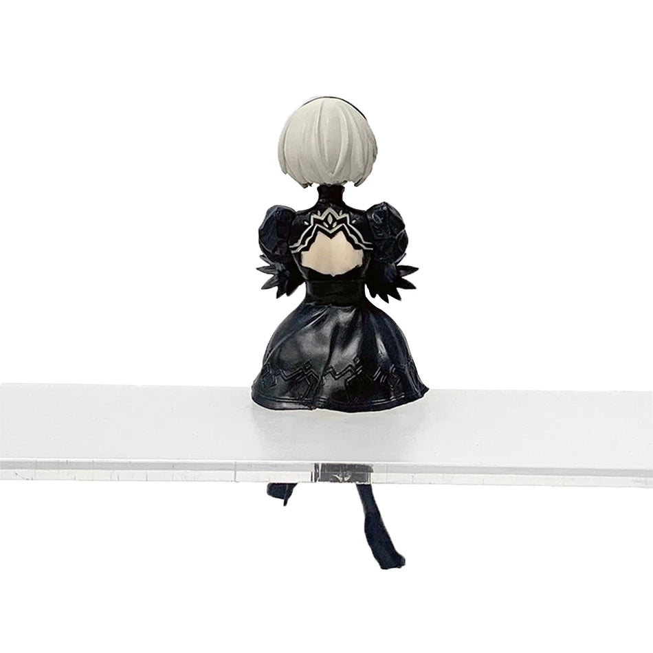 13-15CM NieR:Automata Yorha No. 2 Type B PVC Anime Action Figures Model Collection Ornament Anime Cartoon Model Toy Gift SS69