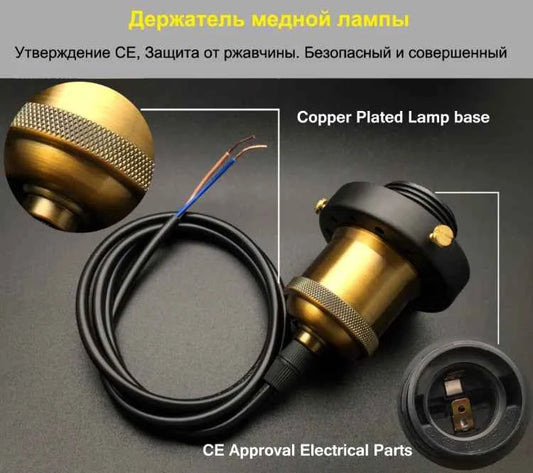 The Nordic Loft Modern Bedroom Pendant Lamp with Clear Gray Amber Vintage Pendant Lights Dining Glass Hanging Light Fixtures