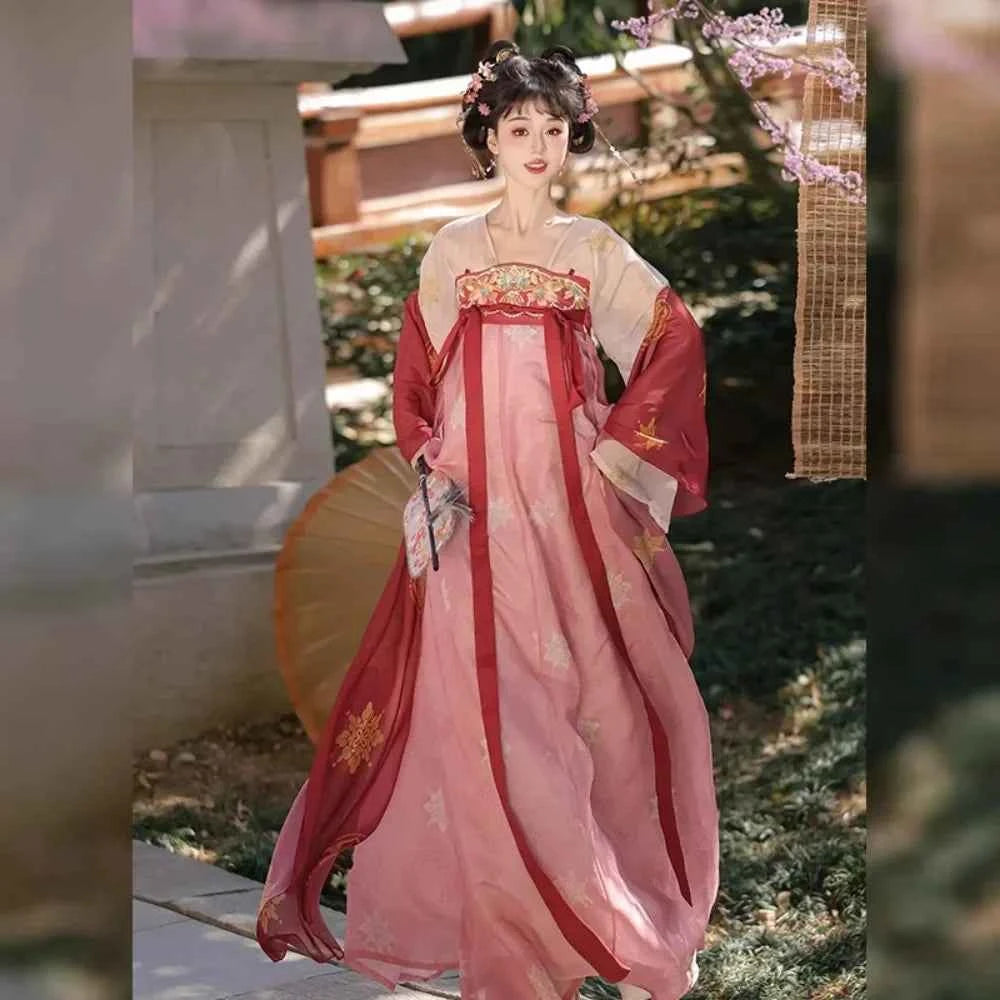 Cosplay Costumes Stage Show Traditional Hanfu Women Clothing Chinese Dress Fairy Vintage Clothes Ethnic Style Dance Wear Party