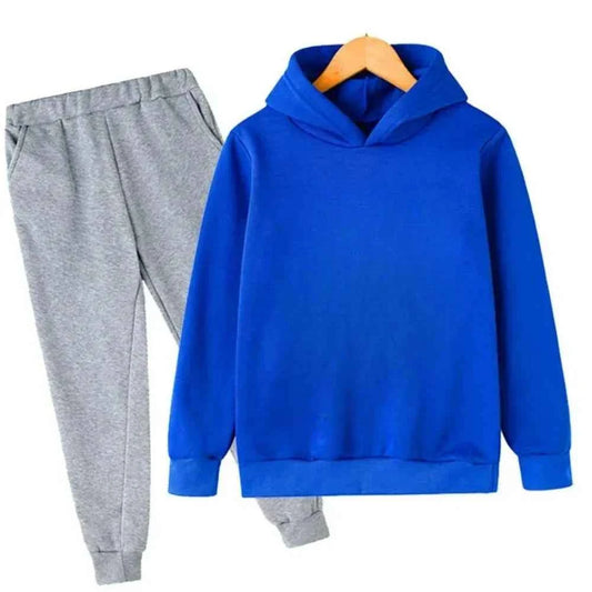 Autumn Fashion Brand Ronaldo Print Children Set Hoodie+Pants Suit 2pcs Set Kid Boy Girl Clothes Casual Football Player Tracksuit