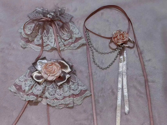 Original Heavy Birthday Party Lolita Puffy Dress Sweet Girls Back Big Bow Tail Vintage High-end Women's Elegant OP Dress