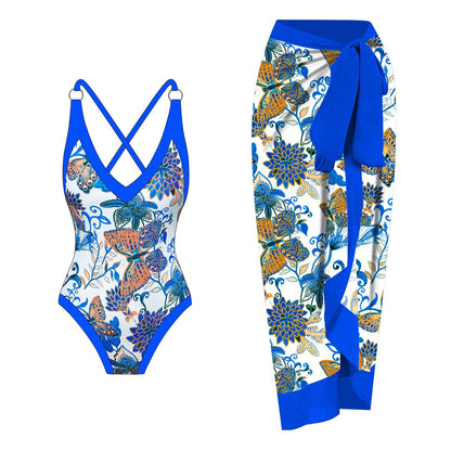 2023 New Arrival Push Up Women Bikini Set Floral Printed Ruffle Bikinis Strappy Bandage Swimwear Brazilian Biquini Bathing Suit SS69