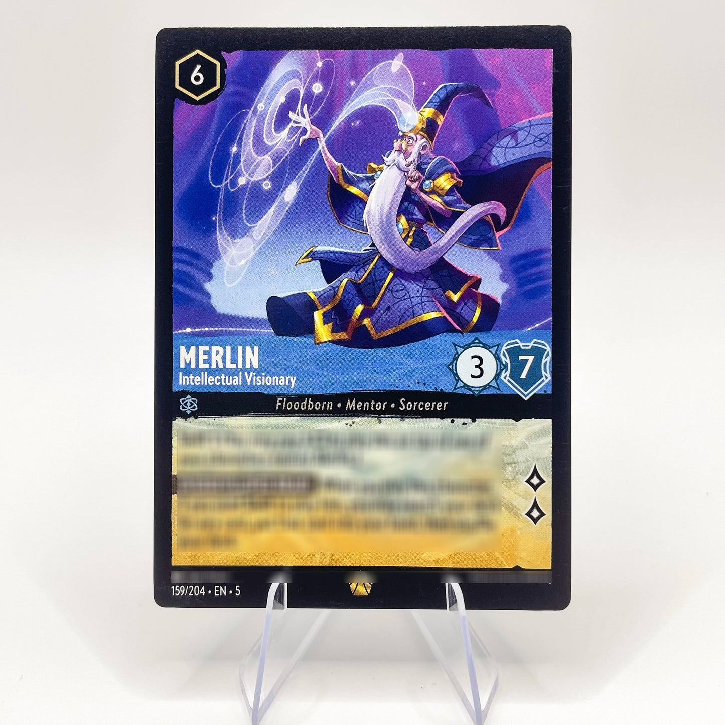 Proxy Popular Favorites Lorcana Card Genie - Wish Fulfilled 53/204 Azurite Sea TCG Near Mint Rare Cards SS69 10.69 159-EN-5