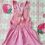 Sweet Lolita Style Strap Dress Women Cute Bunny Cartoon Embroidery Kawaii Party Mini Dress Female Korean Fashion Princess Dress SS69
