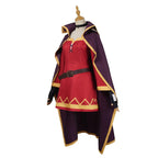 Megumin Anime Cosplay Costume Dress with Wig for Women