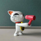9cm Turbo Granny Figure Anime Dandadan Peripheral Cute Kawaii Cat PVC Action Figure Desktop Decorate Ornament Crafts Gifts Toys SS69