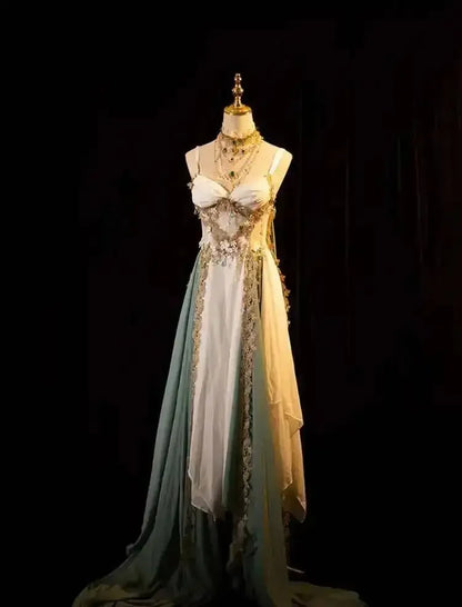 Original Handmade European And American Mythology Exotic Style Elf Themed Cosplay Costume Travel Photography Clothes