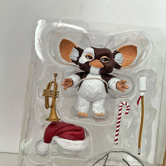 NECA Gremlins Figure Movie Edition Gremlins Retro Rubber Horror Doll Toy Doll Christmas Ver. Gift SS69