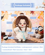 Anime Tian Guan Ci Fu Xie Lian Plush Doll TGCF Stuffed Toy Plushies Heaven Official’s Blessing Change Suit Dress Up Toy 20cm SS69