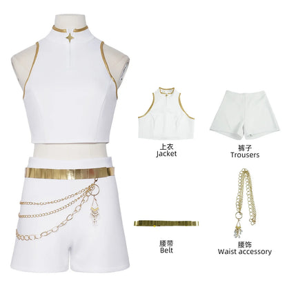 Kids Rumi Zoey Mira Cosplay KPop Demon Hunters Costume Women Girls Black Golden Suit Saja Boys Halloween Role Playing Outfits