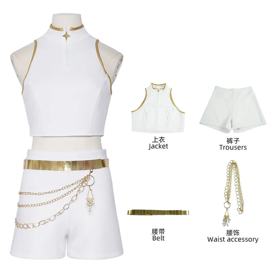 Kids Rumi Zoey Mira Cosplay KPop Demon Hunters Costume Women Girls Black Golden Suit Saja Boys Halloween Role Playing Outfits