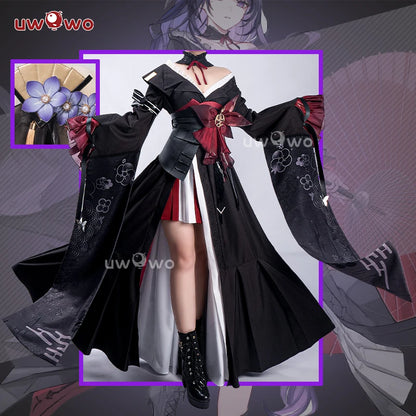 LAST BATCH UWOWO Game Genshin Impact Baal Raiden Shogun Detective Fanart Casual Cosplay Costume S-3XL Halloween Costume