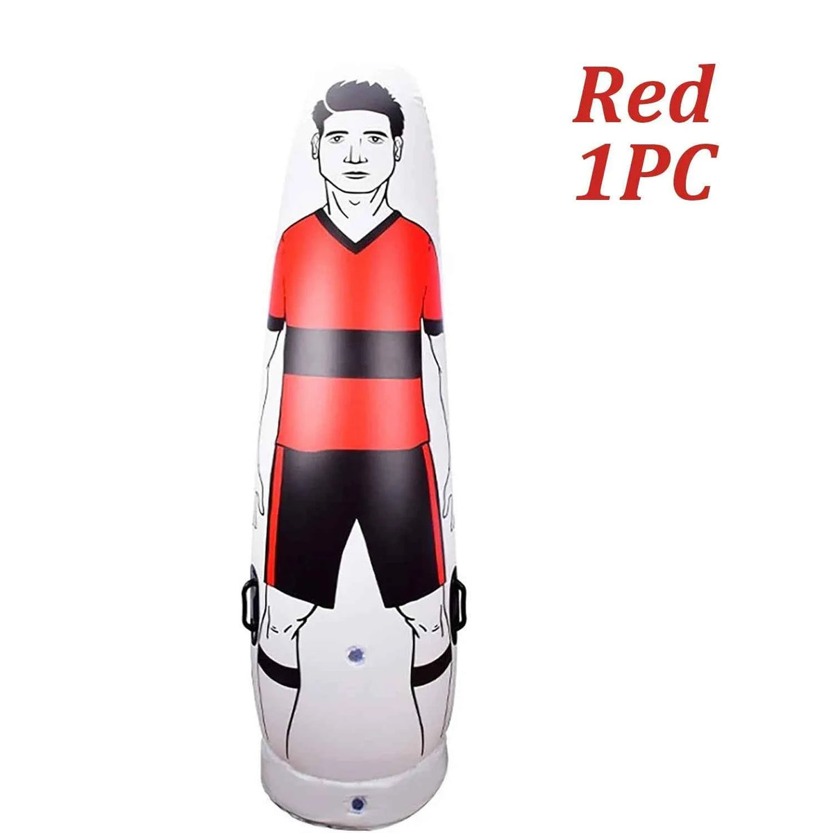 Soccer Inflatable Dummy 175CM Training Dummies Portable Football Practice Equipment Tumbler Mannequin Shield Goalkeeper Defender