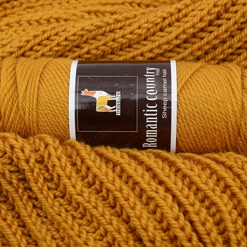 1pc 100g Alpaca wool Soft Warm Knitting Worsted Alpaca Wool Crochet Yarn Sweater hat Thread Scarves Gloves Handcraft 140m 5511in