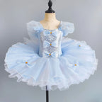 Girls Ballet Tutu Dress for Kids Princess Performance Fairy Costume