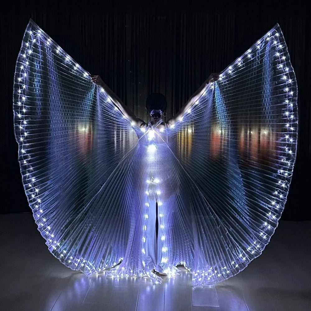LED Isis Wings for Belly Dance & Performance