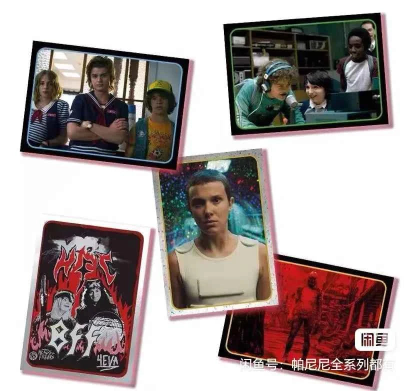 PANINI Stranger Things Series Will Byers Eleven Character Peripheral Collection Cards Stickers Hanging Box Toys Holiday Gifts