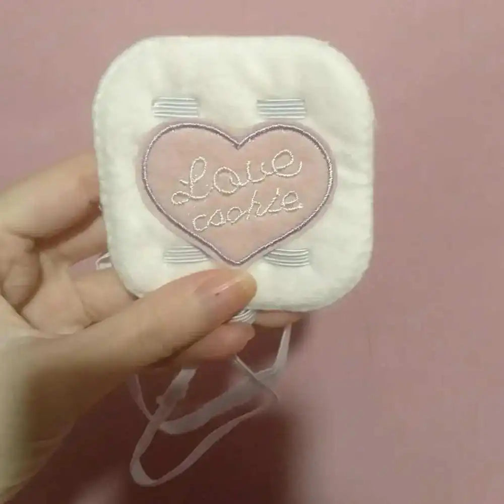 Women Lolita Gothic Eye Mask Pink Heart Shape With Letter Printing One-eye Eyewear Girls  Props Cosplay Anime Accessories SS69