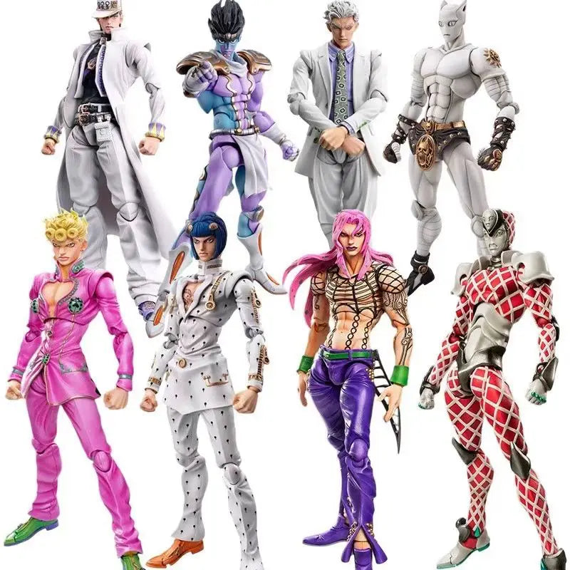 JoJo's Bizarre Adventure Anime Figure Blind Box 10-30cm Jolyne Cujoh Jotaro Kujo Action Figure Collectible Toy Random Character