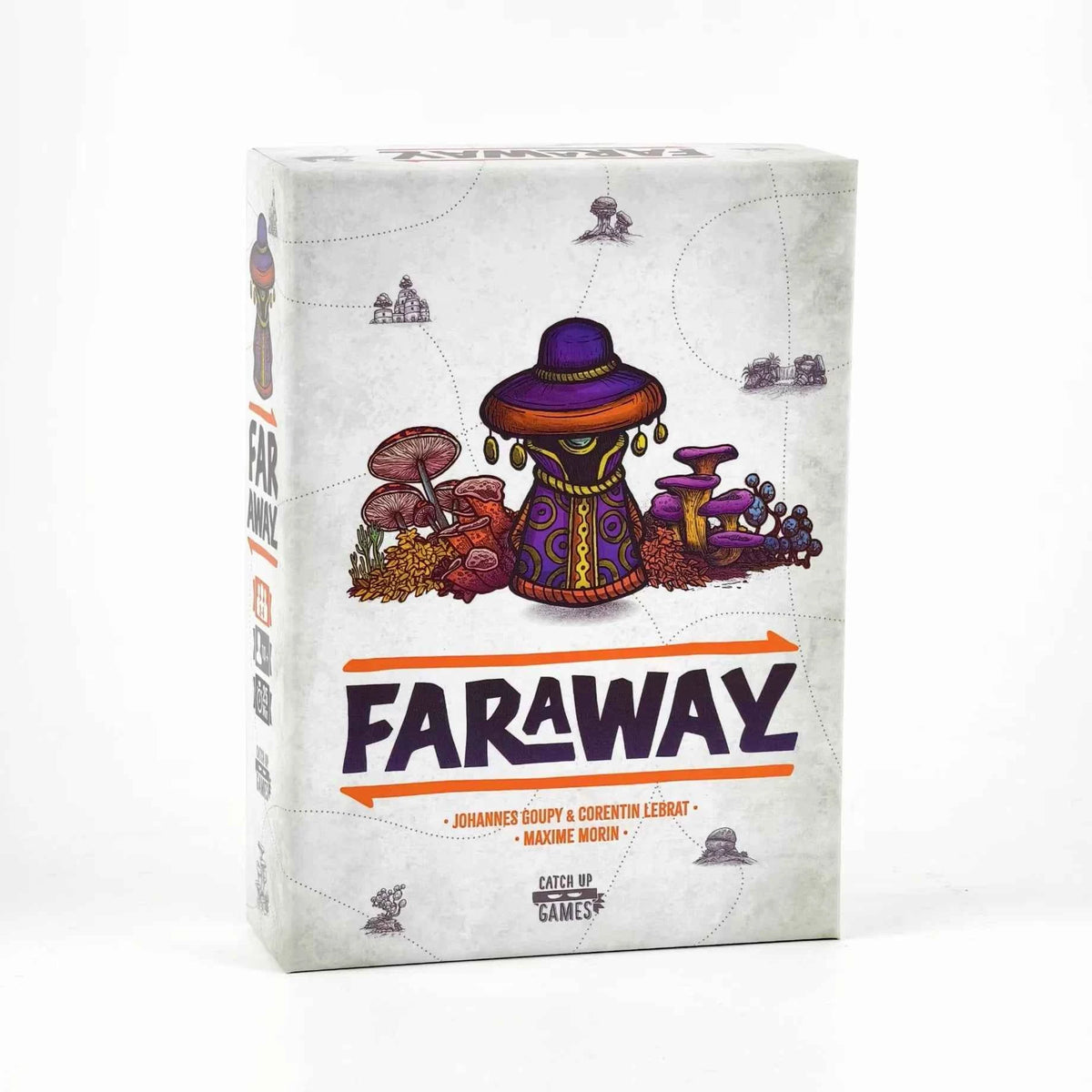 Faraway Board Game 2-6 Players Party Funny Table Game  Friends Entertainment Strategy Cards Game - PEOPLE FROM BELOM Expansion