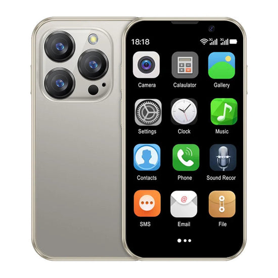 SERVO 16SE Mini Smartphone 16GB ROM Android 9.0 Wifi Dual SIM Standby Play Store 3G WCDMA 3.0