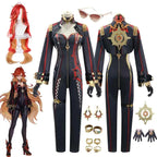 Mavuika Cosplay Costume Game Genshin Impact Uniform Earrings Sunglasses Pyro Archon Natlan God of War Halloween Party Women