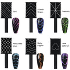 Nail Art Tools Cat Eye Magnetic Rod Powerful Heart-Shaped Magnet for Cateye Gel Polish Decoration SS69