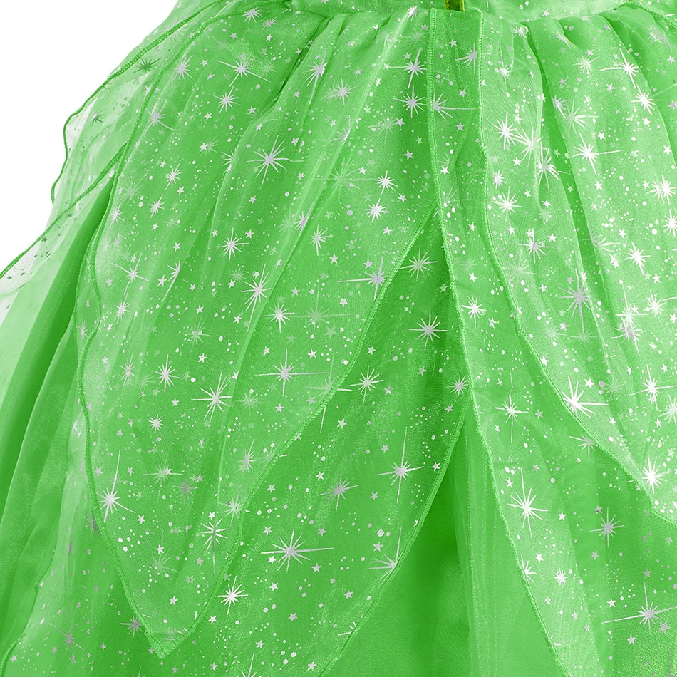 Girls Princess Cosplay Costume Dress - Flower Print
