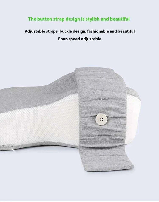 Orthopedic Slow Rebound Memory Cotton Clamp Leg Pillow Maternity Foot Pillow Strap Adjustable Side Sleeping Knee Leg Pillow