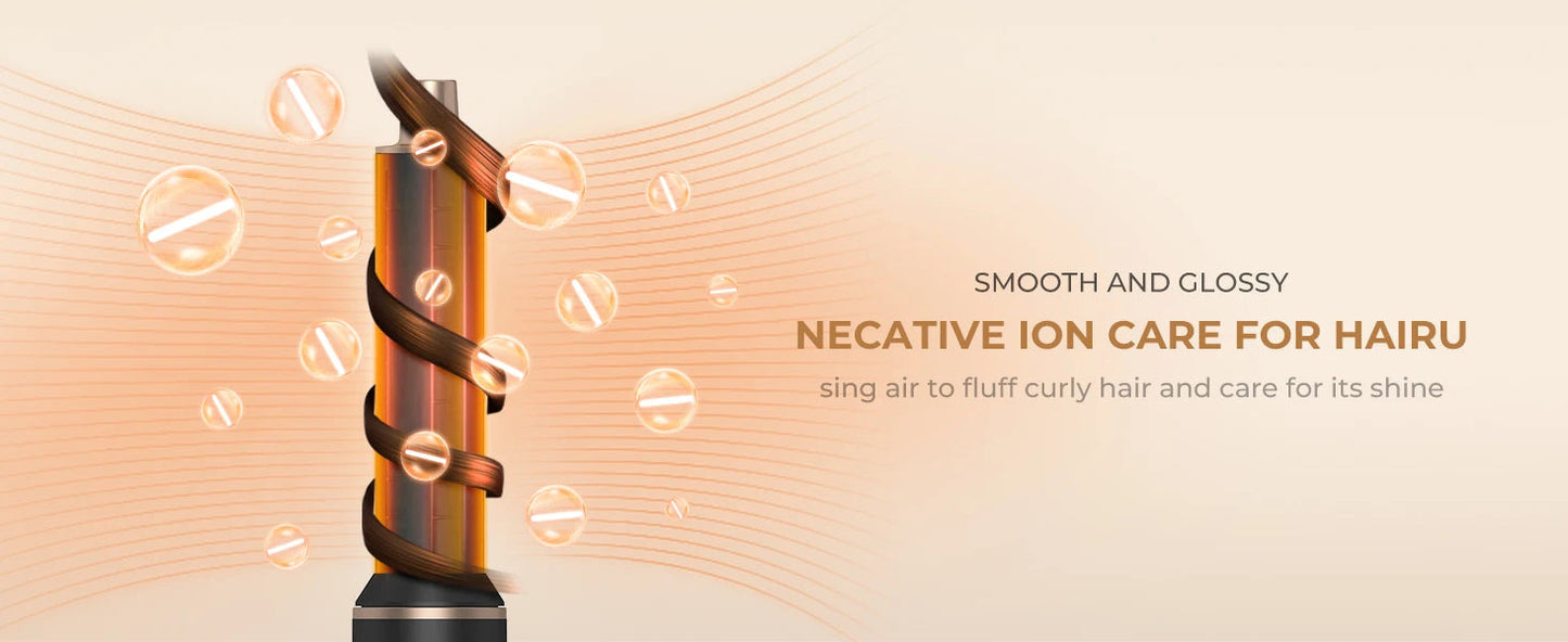 Hair Dryer 5 in 1 Electric Comb Negative Ion Straightener Comb Curling Iron Detachable Multifunctional Heating Brush Hair Dryer SS69